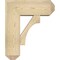 Ekena Millwork Westlake Craftsman Rough Sawn Bracket w/ Offset Brace, Douglas Fir, 8"W x 20"D x 24"H BKT0806X20X24WTL04RDF - alternate 3